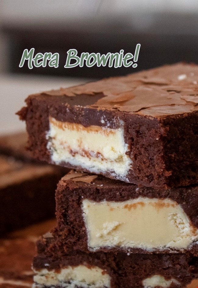 Beyaz Çikolatalı Brownie